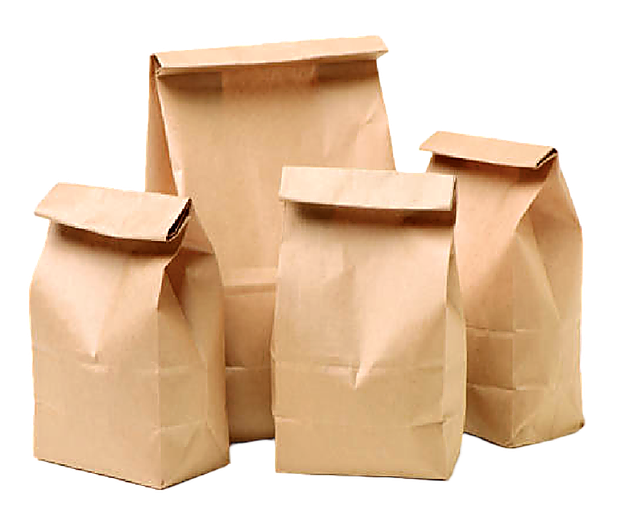 SOS grocery sacks in four sizes